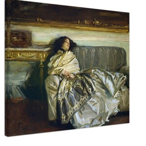 Nonchaloir (Repose) (1911), John Singer Sargent, Fine Art Print on Canvas