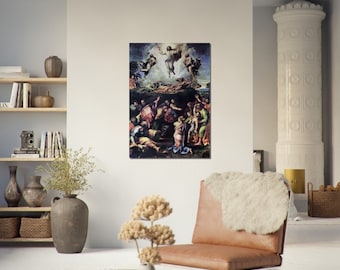 Transfiguration (1516–1520), Raphael, Fine Art Print on Canvas - Etsy