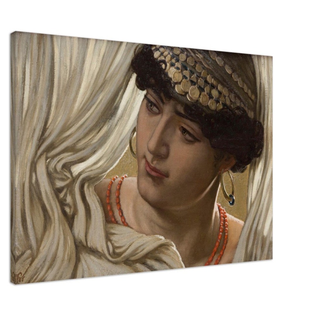 Buy Delilah 1886, Elihu Vedder, Fine Art Print on Canvas Online in India -  Etsy