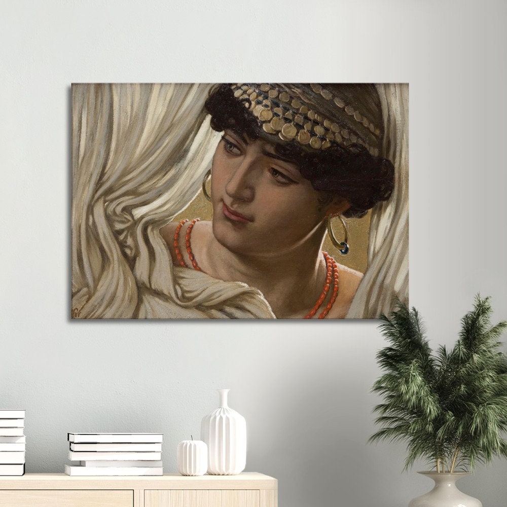 Buy Delilah 1886, Elihu Vedder, Fine Art Print on Canvas Online in India -  Etsy