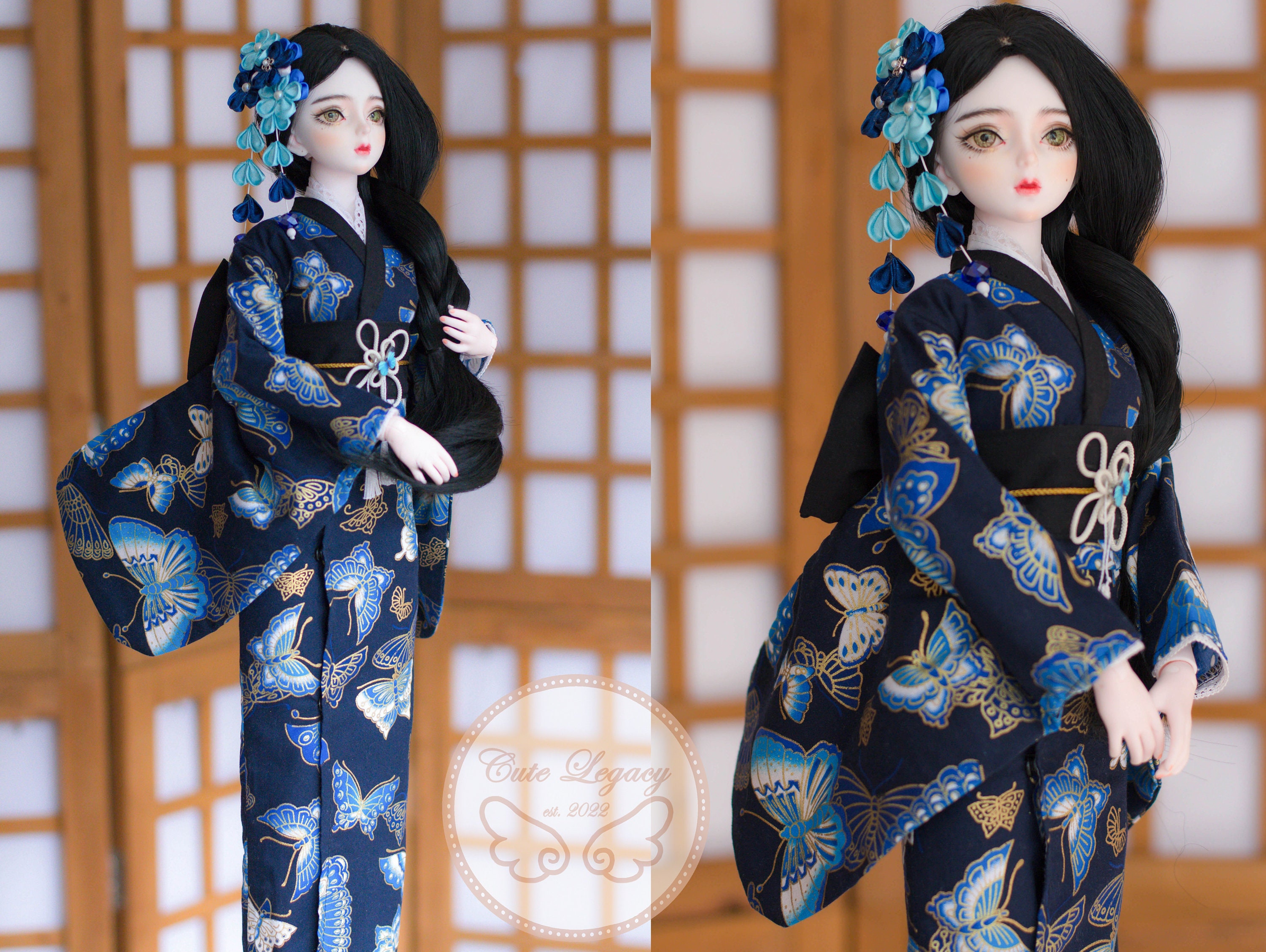 Kimono doll pattern -  France