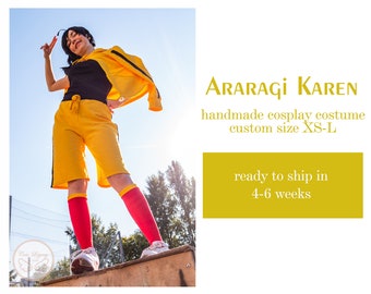 Araragi Karen Bakemonogatari Cosplay Costume Custom Made Cosplay