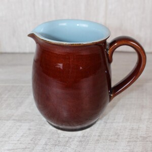 Denby - bruin - steengoed melkkan 1/2 pt.