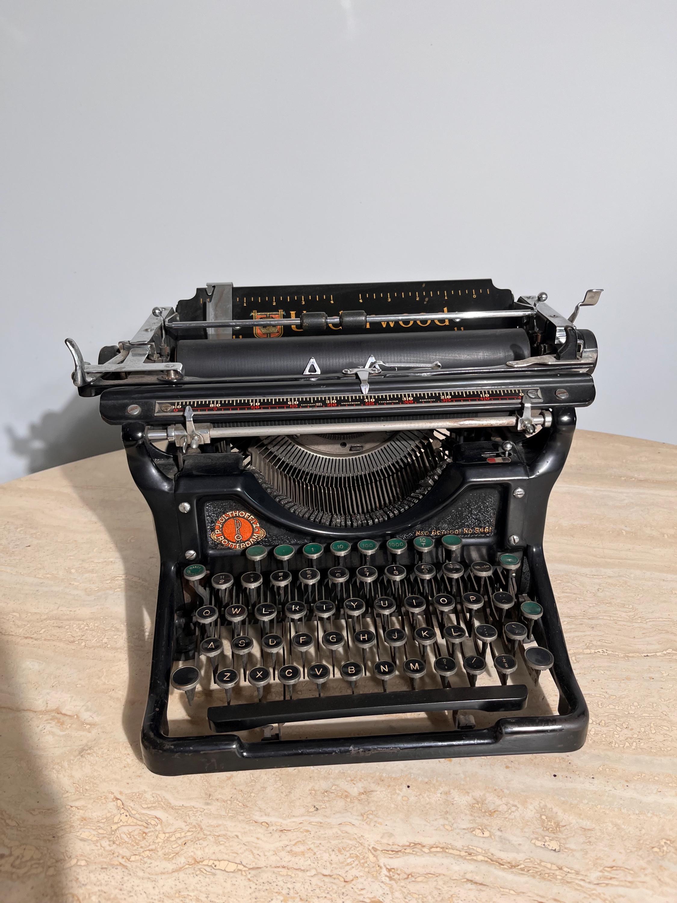 Underwood Typewriter 6 - Etsy