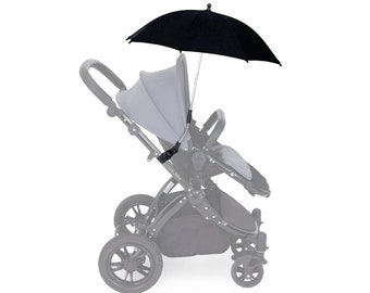 Universal UV Pram parasol Sun Canopy for Pushchairs and Buggy, Clip on Stroller Umbrella, Baby Buggy Sun Parasol for summer baby protection