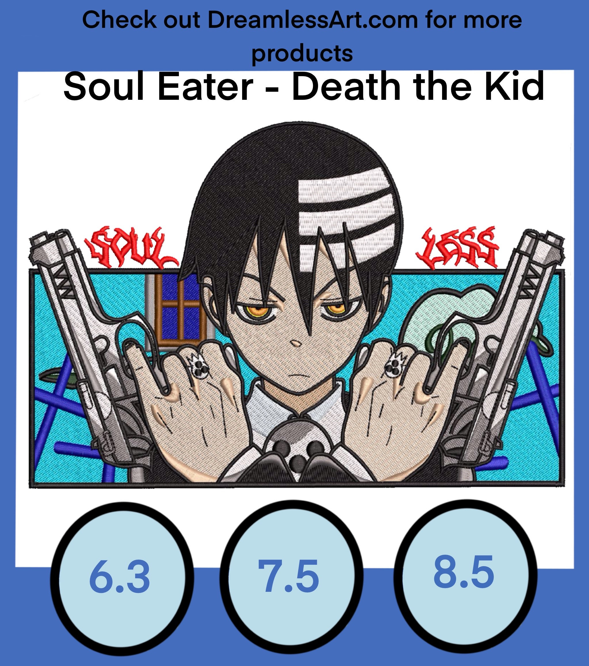 Death kid soul eater - Etsy 日本