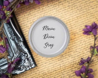 Dixie Belle Chalk Mineral Paint | Mason Dixon Gray | Gray Paint | Always in Stock | All Natural | Made in United States | Organic Colors