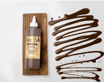 dark tobacco wood stain Tobacco Road | Voodoo Gel Stain | Dixie Belle Paint | Brown Colored Wood Stain - Water-based dark tobacco wood stain Tobacco Road | Voodoo Gel Stain | Dixie Belle Paint | Brown Colored Wood Stain - Water-based