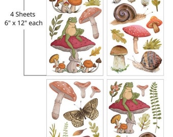 SALE! Dixie Belle Transfer | Mr. Toad’s Happy Place | Easy to Use | Decoupage |Toad | Designer Look | Artisan | Furniture Rub-on