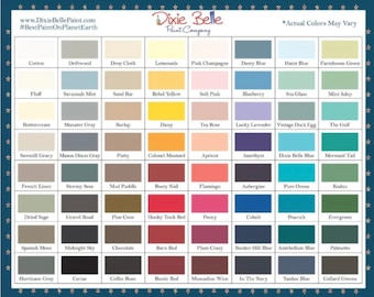 32oz. Dixie Belle Chalk Mineral Furniture Paint - Chalk Paint - Chalk Furniture Paint - Cabinet Paint - Fast Shipping