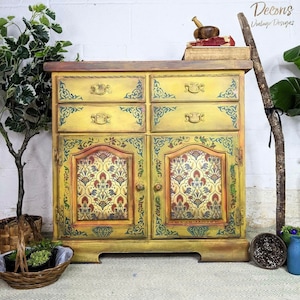 Dixie Belle Furniture Decoupage Rice Paper - Whimsical Mediterranean - Easy Decoupage - Rice Paper