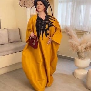 Made to Order Embroidered Maxi Bubu inner Dress Included If Shown in ...