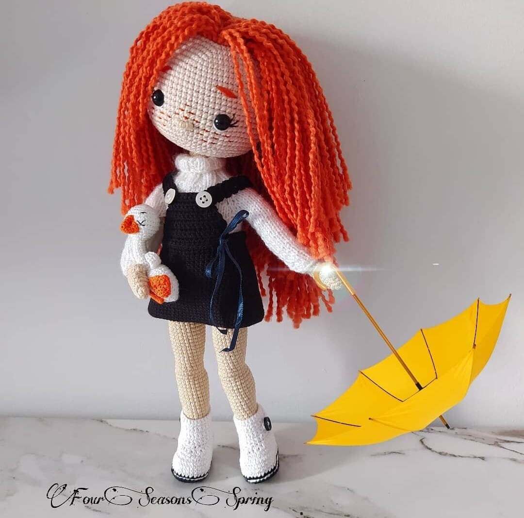 MELINDA Doll Pattern in Türkçe Language türkçe Dilinde - Etsy