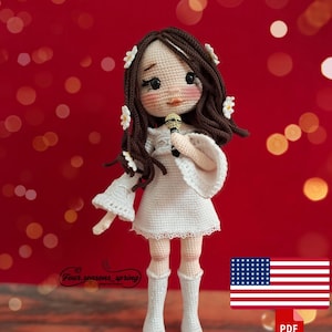 STAR toy doll crochet pattern in English language