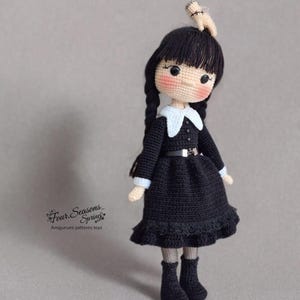 white christmas dresses Annie Dress Black Crochet main image 1