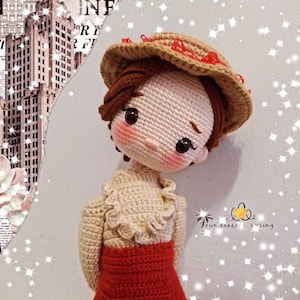 FERIDE doll pattern in English language ingilizce dilinde image 2