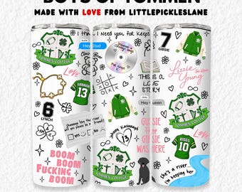 Envoltura para vaso de sublimación Boys of Tommen de 20 oz, encuadernación 13, lector de libros Bookish, descarga digital PNG