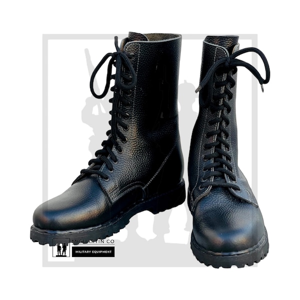 Black Leather Men's Fashion Boots With Rubber Sole, Handmade Fashion Boots For Men And Women, Customizations And All Sizes Available