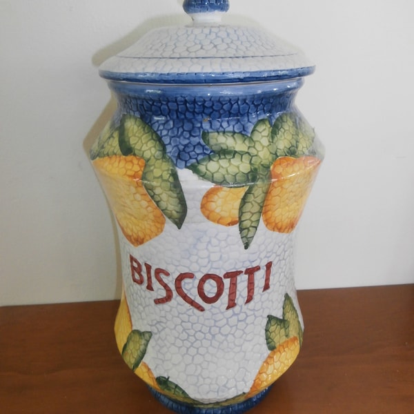 Nonni Biscotti Jar Etsy