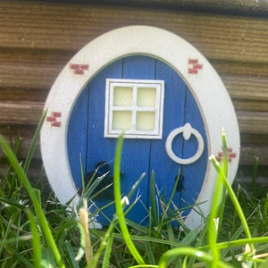 Fairy Door, Blue Door, Little Door, Miniature Door