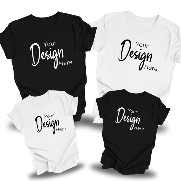 Custom T-Shirt | Design Your Own Shirt | Personalise T-Shirt or Onesie | Matching Family Shirts | Announcement | Birthday | Family Shirts