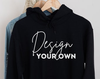 Design Your Own Hoodie | Custom Hoodie | Unisex Hoodie | Custom Text Unisex Hoodie | Hoodie Front Design | Hoodie Back Design