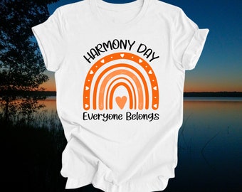 Harmony Day T-shirt | Harmony Day March Shirt | Unisex Harmony Shirt | Kids School Harmony T-Shirt | Adult Harmony Shirt | March 21st 2024