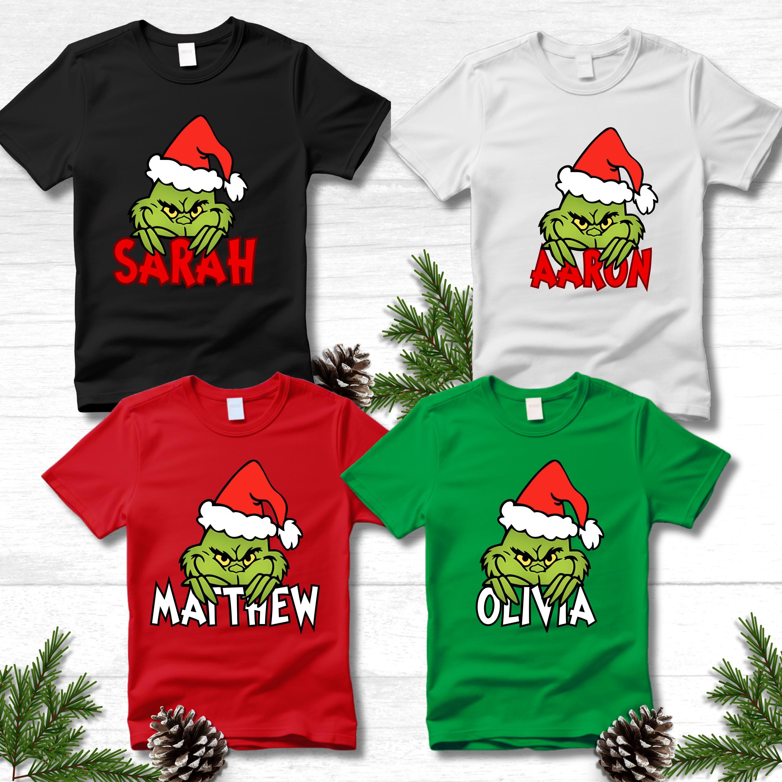 T-SHIRT IN MY GRINCH ERA natale divertente Nera