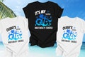Personalised Birthday Cruise Crew Shirts | Cruise Crew T-Shirts | Cruise Birthday Matching Shirts | Family Cruise T-Shirts | Custom Cruise product logo