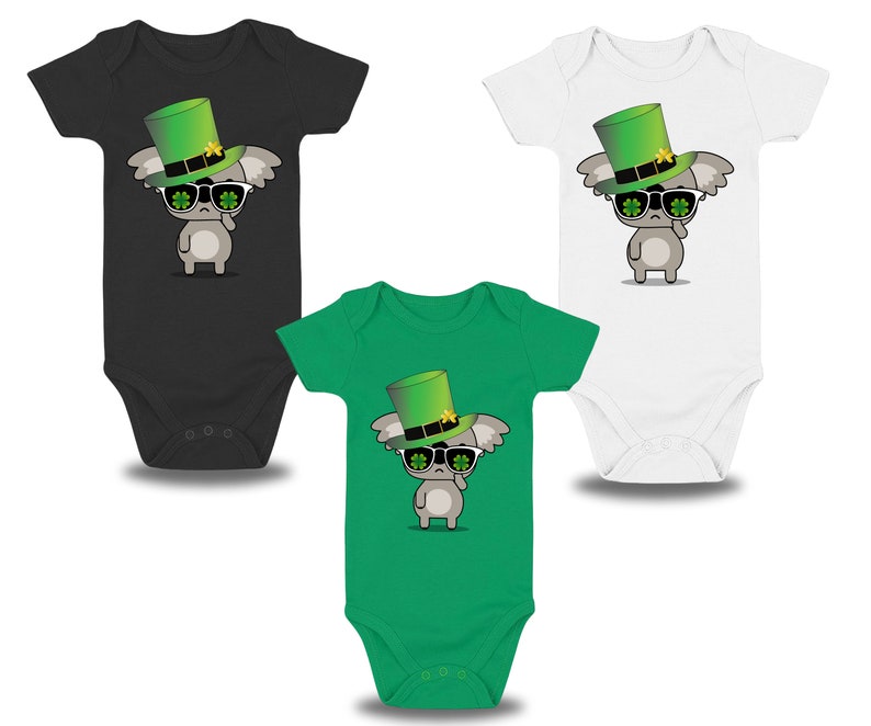 Aussie Koala St Patrick's Day Shirt, Matching Irish T-Shirt image 2