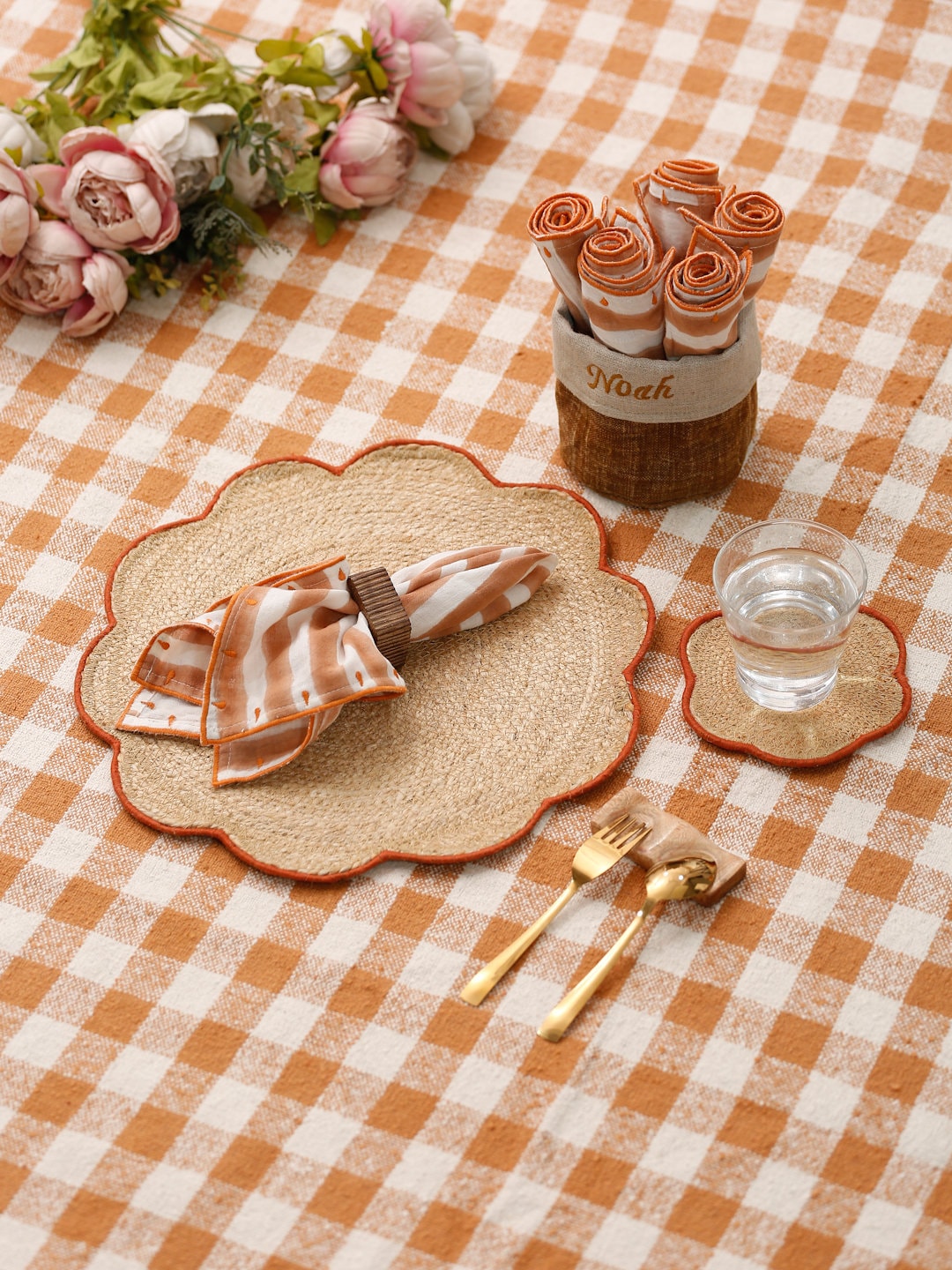 2 Tovagliette Ovali In Juta Naturale - Sottopentola 45x30cm Fatto A Mano, Stile Rustico - Foto 8