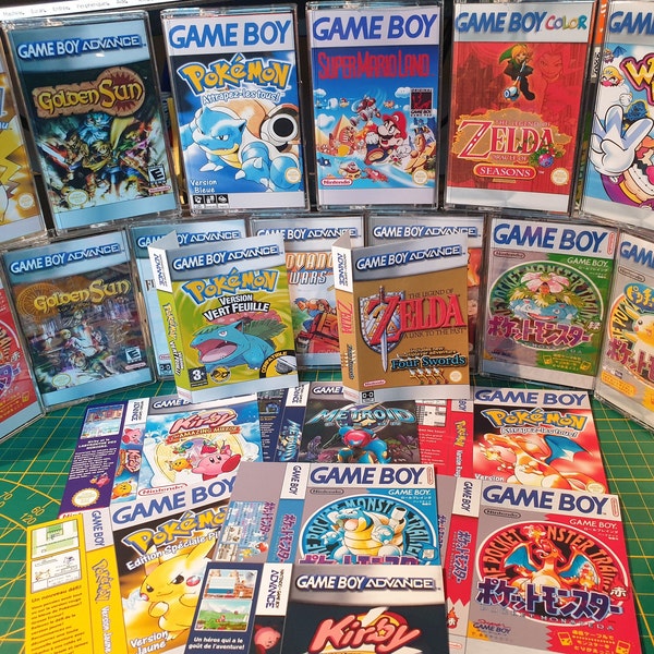 Boitier Jeux GB/GBC/GBA