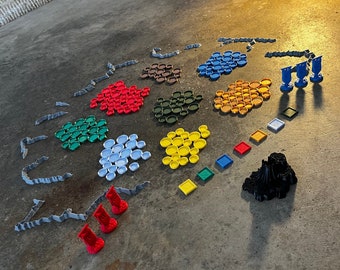 War of the Ring Compatible Accessories | Complete Set | For 2nd Edition | Base Markers | Mountains | Terrain |  Standees | Army Identifiers