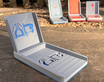 Draw and Discard Trays | Organizers for use with War of the Ring 2nd Edition | 3d Printed Game Accessories | LOTR |