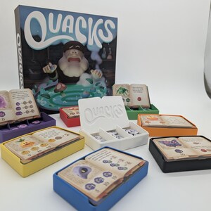 Quacks Token Storage Boxes - 8 Organizers - Token Display image 15