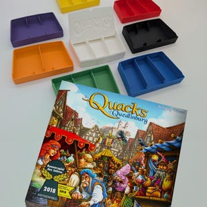 Quacks Token Storage Boxes - 8 Organizers - Token Display image 8