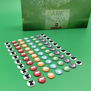 Ark Nova - Animal Tokens - Enclosure Management