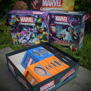 ShoeBox- Deck Organizer Set compatibel met Marvel Champions LCG