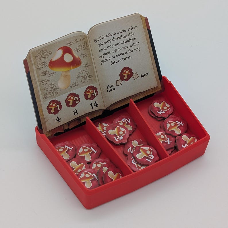 Quacks Token Storage Boxes - 8 Organizers - Token Display image 12