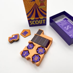 Scout - Bandeja organizadora insertable (solo inserto; el juego se vende por separado)