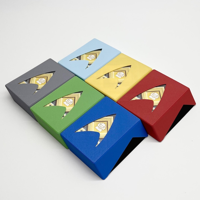 Deck and Token Boxes Compatible With Star Trek Captains Chair - Insert ...