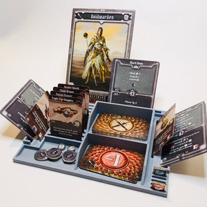 Gloomhaven-Inspired Player Dashboard Organizer - JOTL - Frosthaven - Jaws of the Lion - Storage Accessories