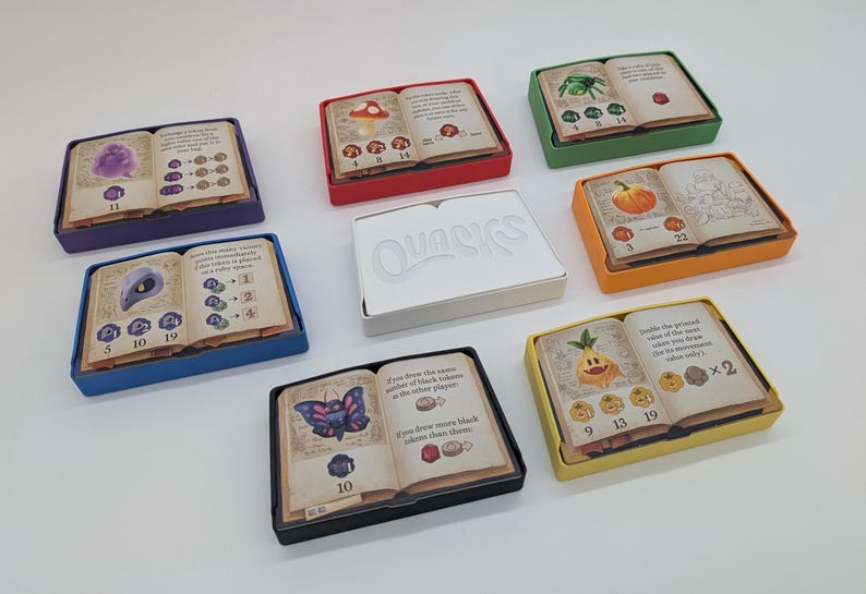 Quacks Token Storage Boxes - 8 Organizers - Token Display image 5