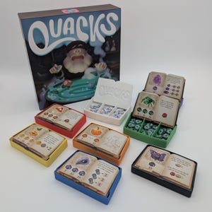 Quacks Token Storage Boxes - 8 Organizers - Token Display image 7
