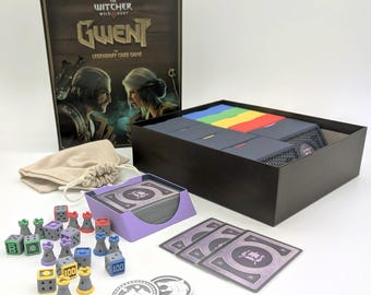 Gwent Zubehör-Set | Benutzerdefinierte Karten-Organizers & Upgraded Tokens