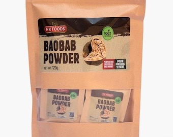 HK FOODS Baobab Pulver (120g)
