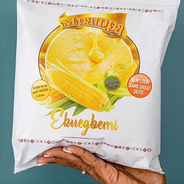 Mpampa Ekuegbemi (porridge da colazione con farina di mais giallo ghanese) 1 kg