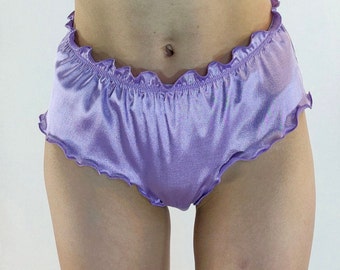 Sissy panties, Silk Panties, Sexy lingerie,  Silky underwear, Sexy satin panties, Honeymoon lingerie