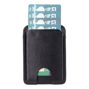 Porte-cartes magnétique en cuir MagFit