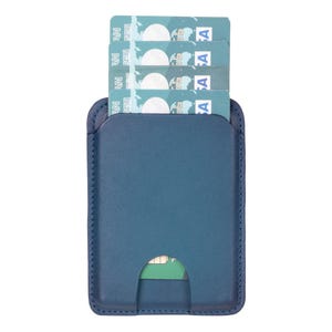 Porte-cartes magnétique en cuir MagFit
